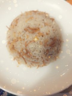 صورة لوصفة رز بالشعرية