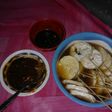 Tempe bakar saos pedas manis