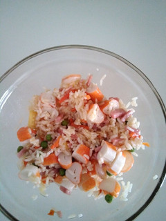 Una foto de Ensalada de arroz