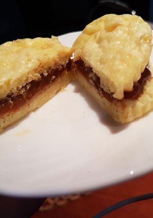 Una foto de Alfajores light