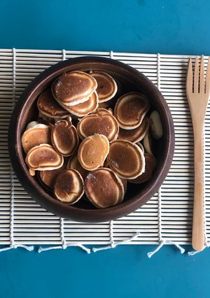 Una foto de Mini hot cakes