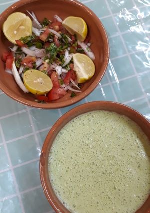 صورة لوصفة صوص الزبادي الحار للمجبوس أو البرياني