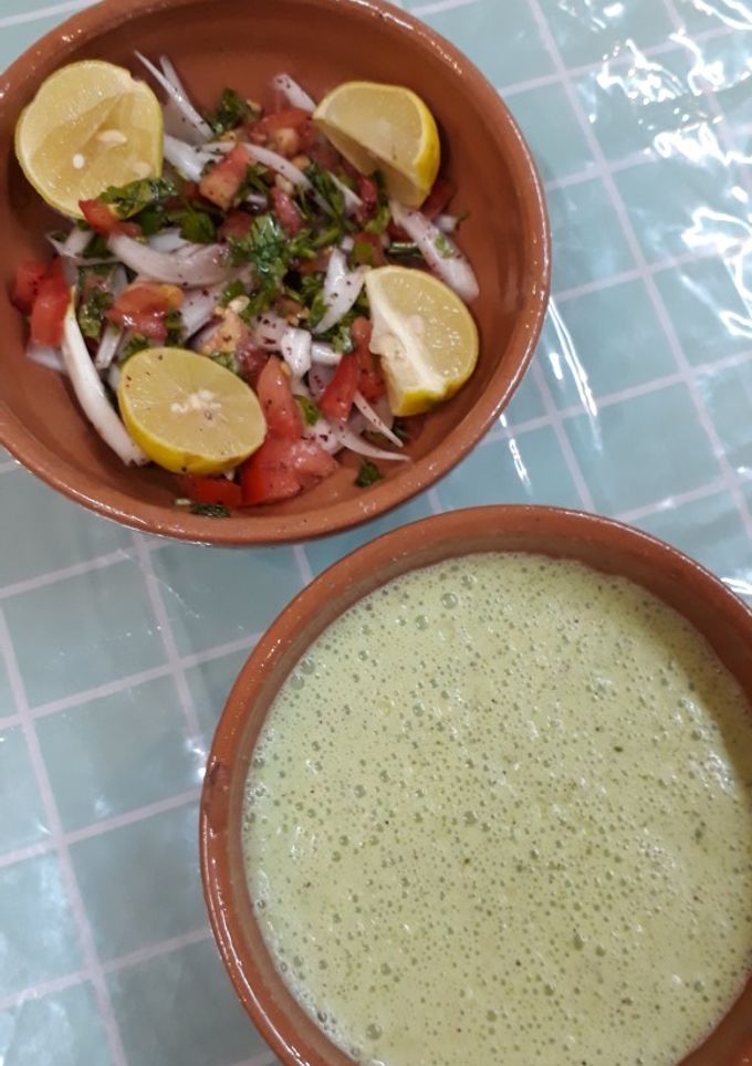 صورة لوصفة صوص الزبادي الحار للمجبوس أو البرياني