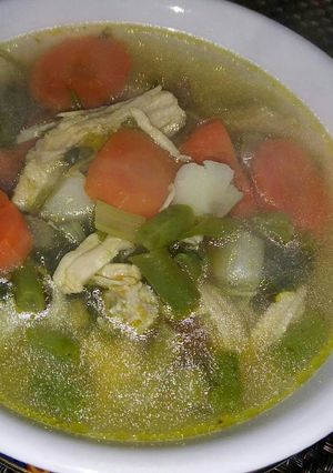 Una foto de Sopita de pollo