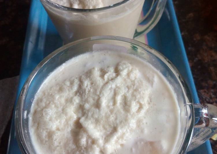 Easiest Way to Make Speedy Cold coffee with vanilla ice cream