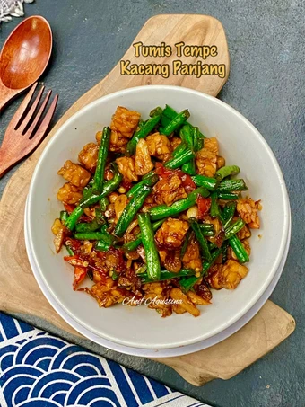 Cara Mudah Menyiapkan Resep Tumis Tempe Kacang Panjang yang Bisa Manjain Lidah Anti Ribet, Mantap Sekali