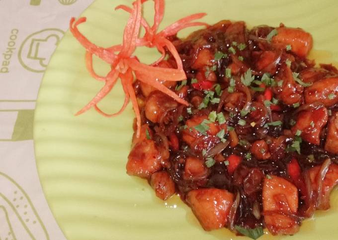 Resep Ayam Fillet Saus Tiram oleh Lu'lu'ul Hamdiyah - Cookpad