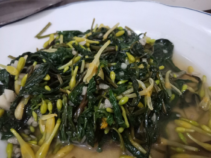 Resep Oseng kangkung bunga pepaya yang Lezat Sekali