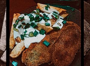 Una foto de Milanesas de berenjena