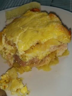 Rakott csirke recept fotója