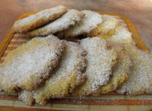 Una foto de Galletas de Harina de Maíz. Polenta