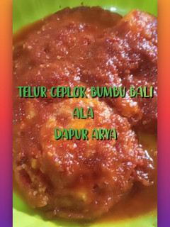 Foto resep Telor ceplok bumbu bali