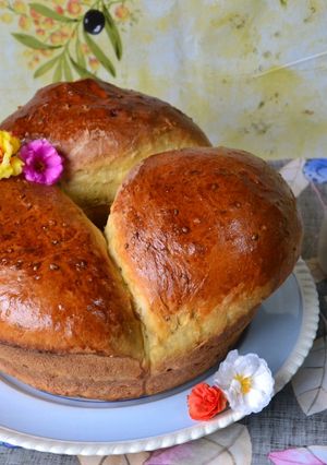 Una foto de Brioche de naranja y anís🍊