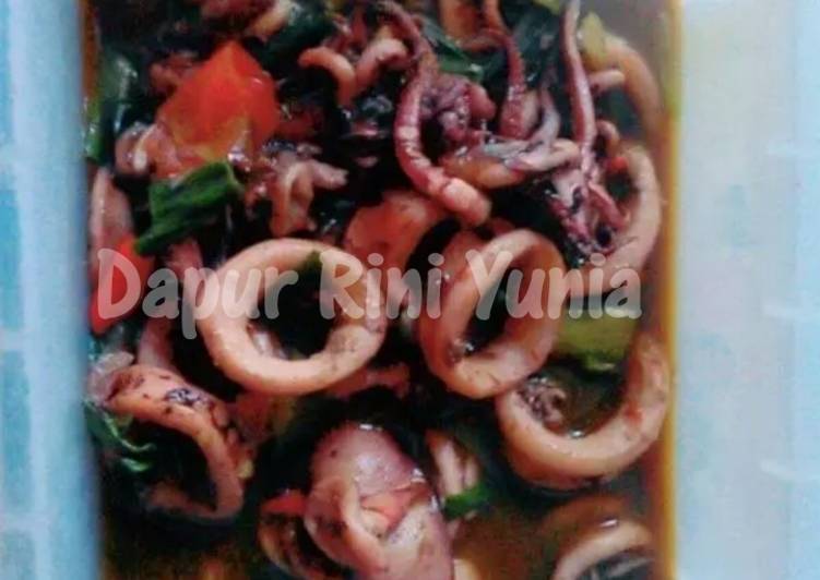 Resep Cumi asam manis yang mengenyangkan