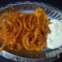 A picture of Instant Jalebi.