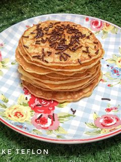 Foto resep Pancake teflon tanpa mixer