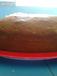 Una foto de Bizcocho esponjoso, que puedes convertir en torta 3 leches o rellenarla y decorarla para un cumpleaños