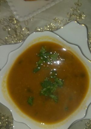 صورة لوصفة شوربه مرمز