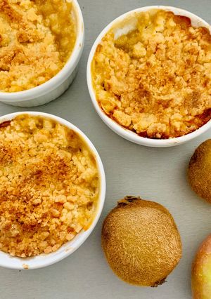 Une photo de Crumble Pomme Kiwi
