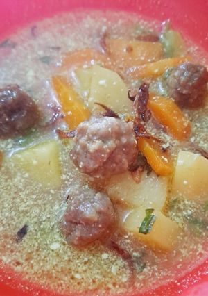 Foto resep 46. MPASI Bola-bola daging santan kuning