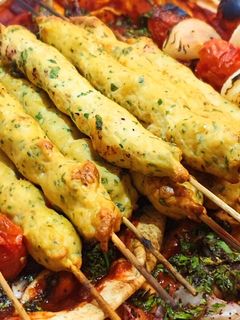 صورة لوصفة كباب الدجاج اللذيذ 😋