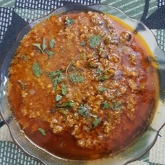 A picture of Chicken keema.
