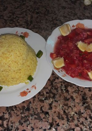 صورة لوصفة برغل وسلطه
