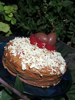 Una foto de Chocolate cake - Pastel de chocolate