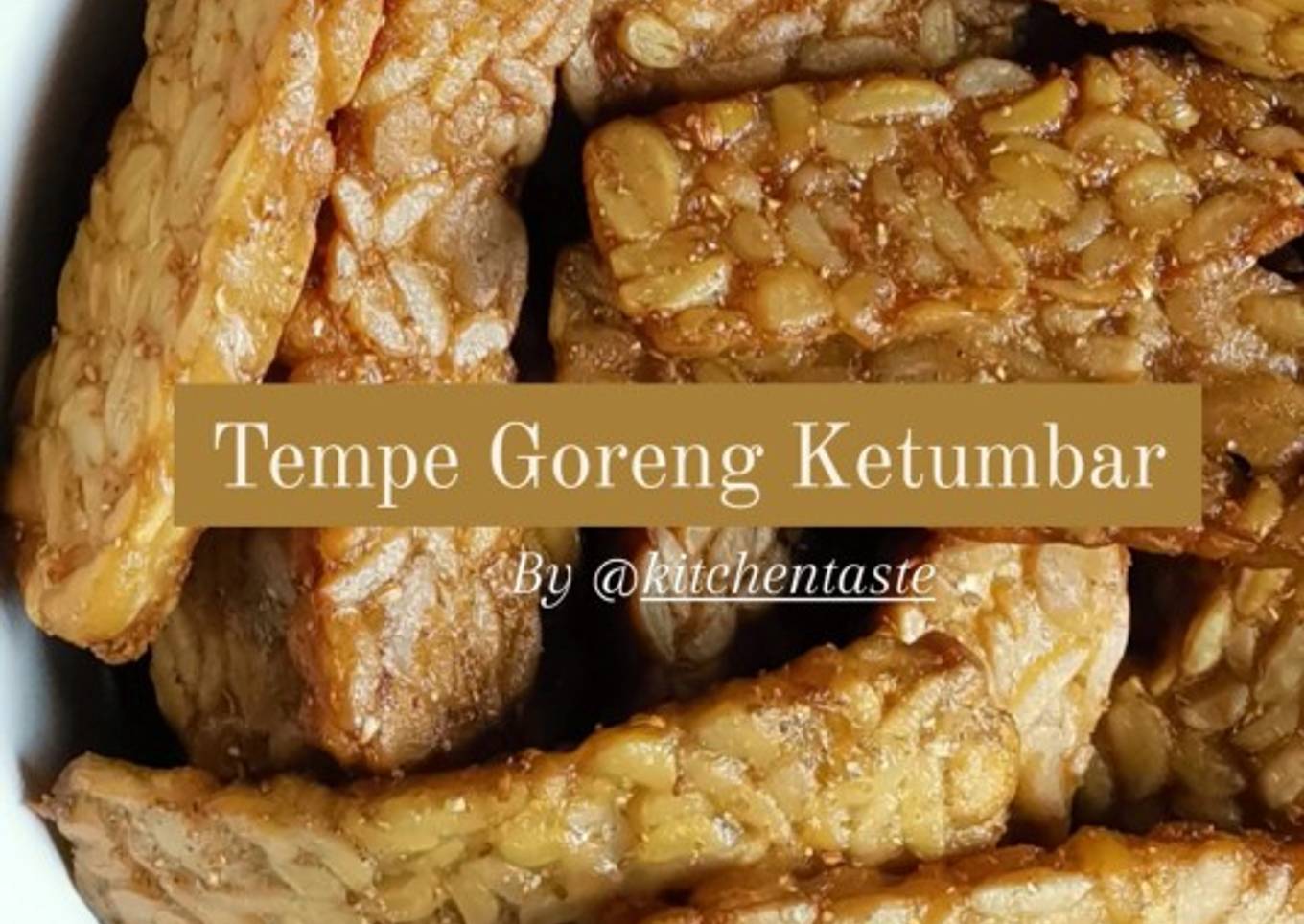 TeMpe Goreng Ketumbar ala Kitchentaste