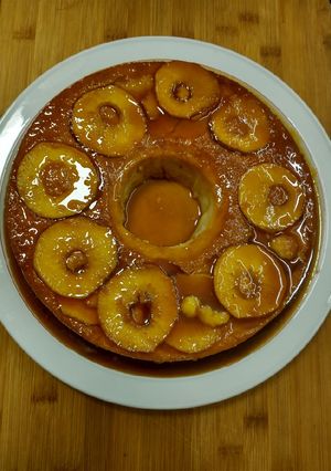 Una foto de Budín de pan