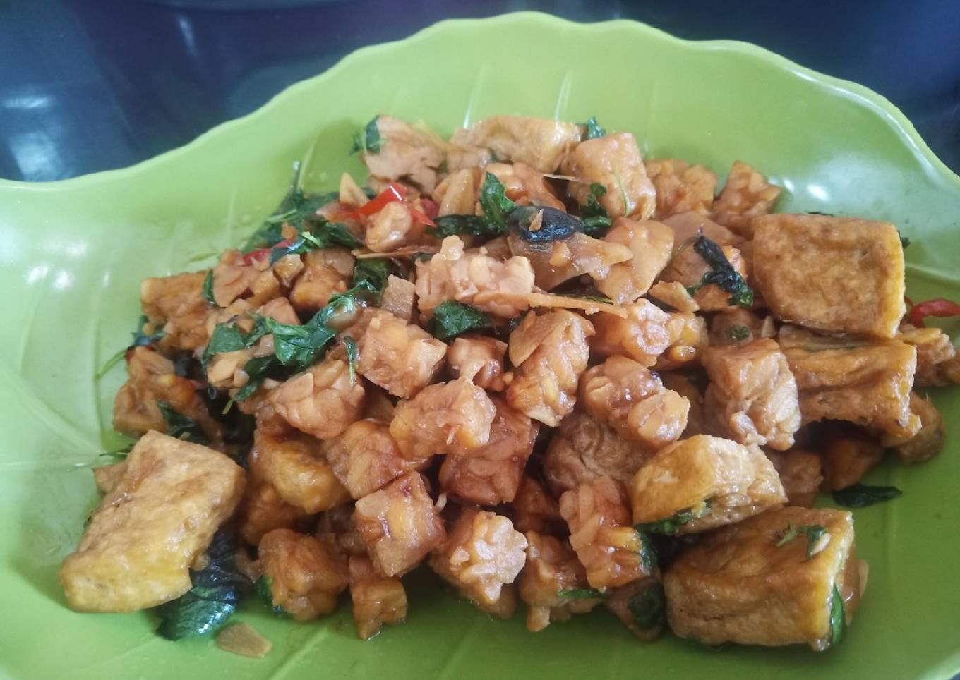 Oseng Tempe Kemangi