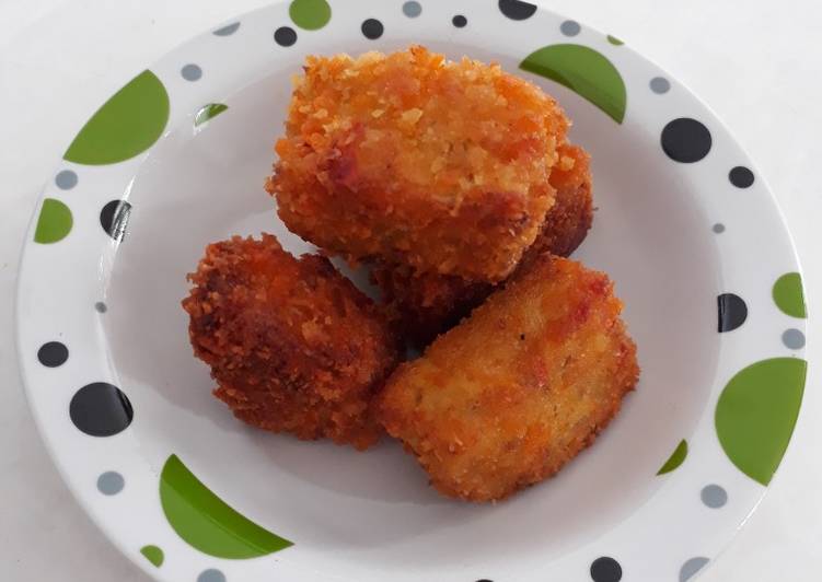 Resep Nugget sayur + telur Anti Gagal