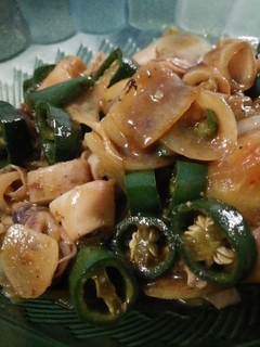 Foto resep Cumi Asin Cabe Ijo