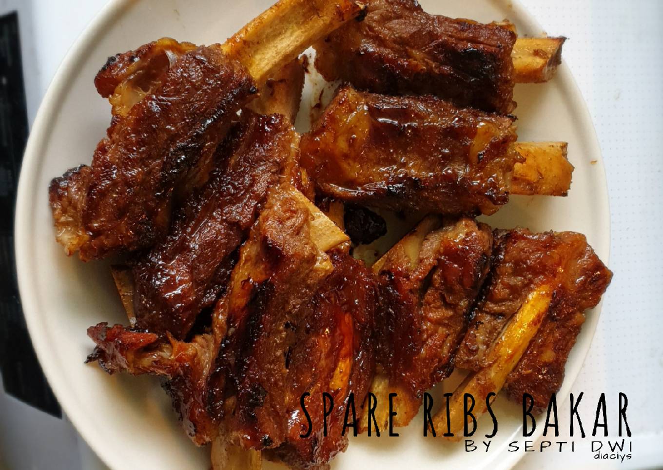 Spare Ribs (Iga Sapi) Bakar/Panggang Empuk Meresap