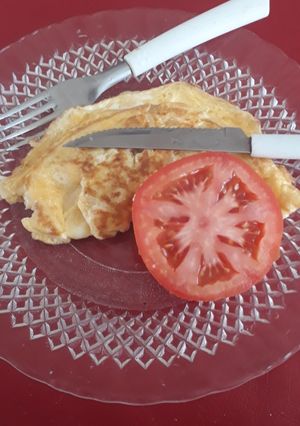 Una foto de Omelette