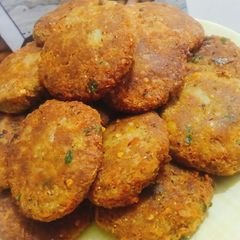 Beef shami kebabs A picture of Beef shami kebabs.