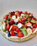Tarta de frutas light