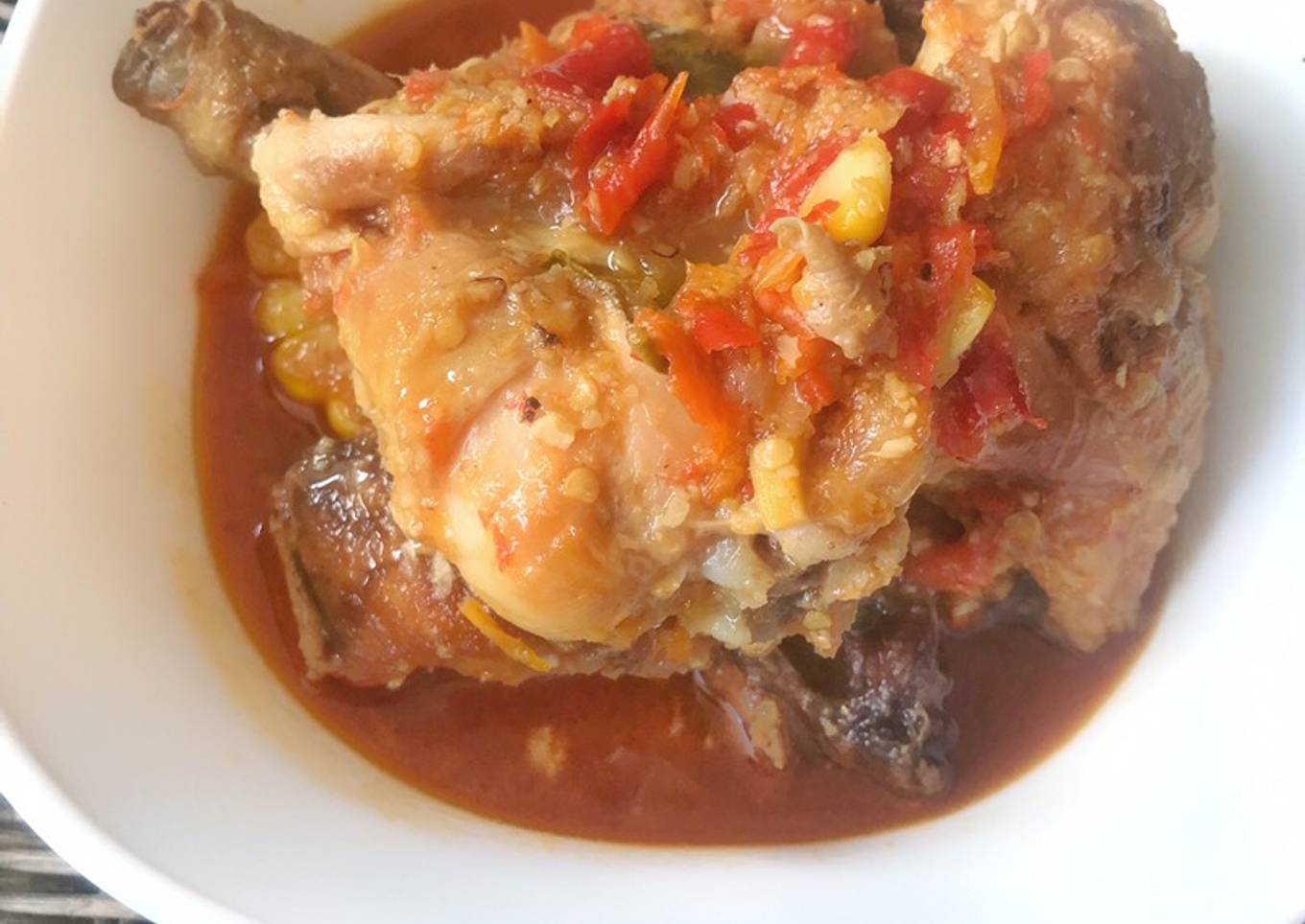 Ayam Rica rica (Sederhana) Pedas/ Asam/ Manis/ Gurih