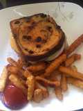Apple white cheddar grilled cheese