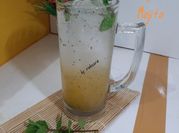 Gambar minuman daun mint dingin