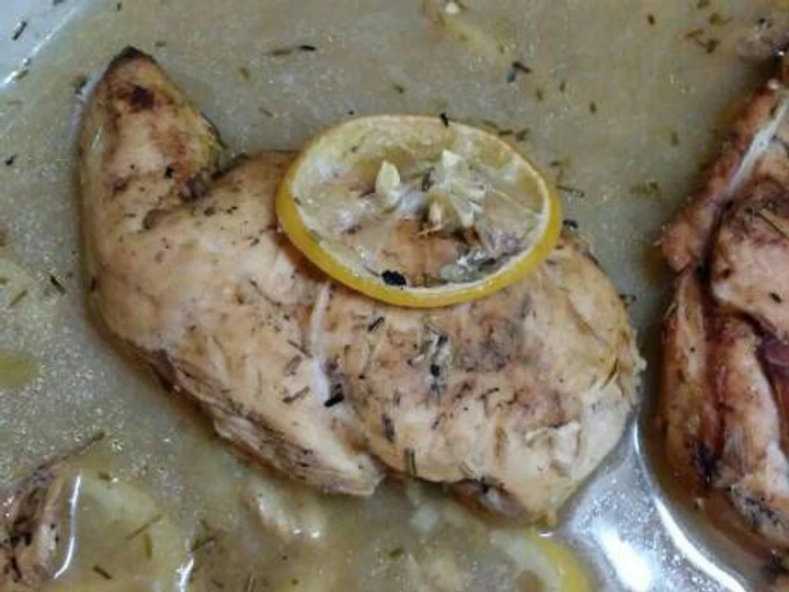 Easy Way Prepare Recipe Lemon rosemary and garlic chicken that is Can Pamper Your Tongue, Addictive}