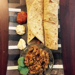 A picture of Soya Chaap Paratha Rolls.