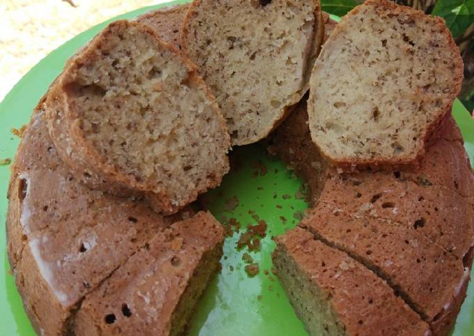 Resep Bolu pisang 2 telur tanpa Sp dan mixer, lembut dan moist Anti Gagal