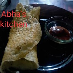 A picture of Rava dosa...