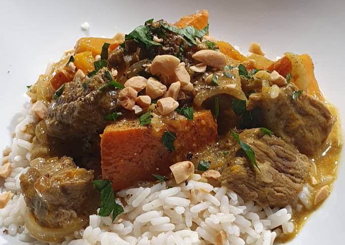 Curry de Boeuf potimarron