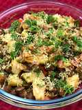 Savory Chana-Aloo Chaat