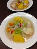 Papeda Tapioka & Patin Kuah Nanas