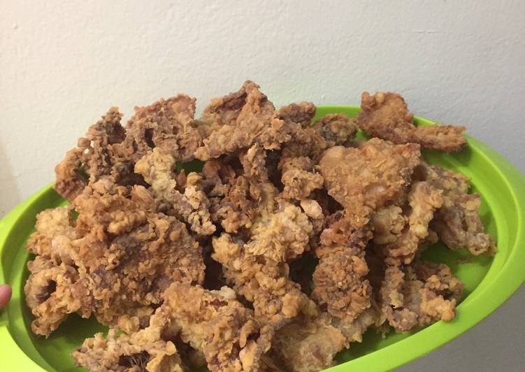 Resep Kulit ayam goreng crispy yang Bikin Ngiler