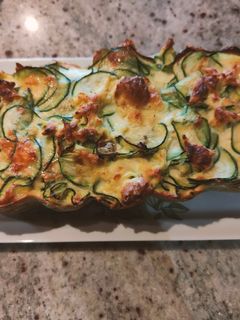 Une photo de Flan de courgettes
