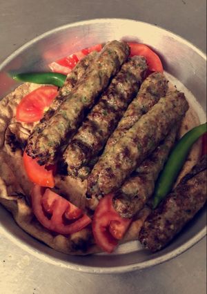 صورة لوصفة الكباب الشامي 😍